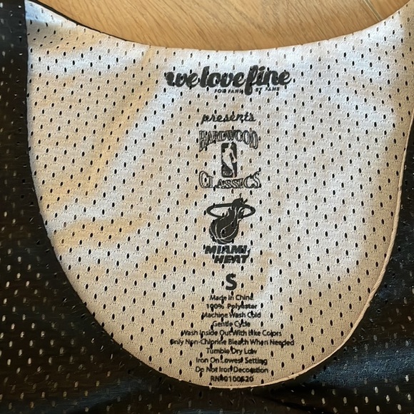 Hardwood Classics Miami Heat Jersey vintage and worn - Picture 2 of 4